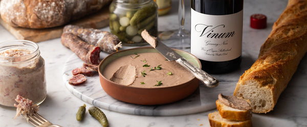 French Style Platter, with Chicken Liver Paté