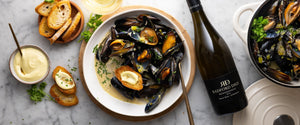 Classic Moules Marinières with Aioli & Croutons